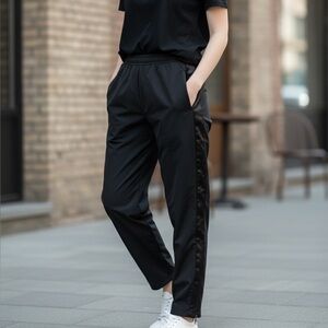 Elegant Black Women's Joggers